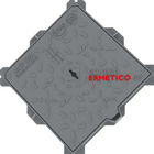 C250 Metal Manhole Cover Besi Ulet EN GJS500-7 Berbasis Air Perawatan Permukaan Cat Saluran sisi Jalan