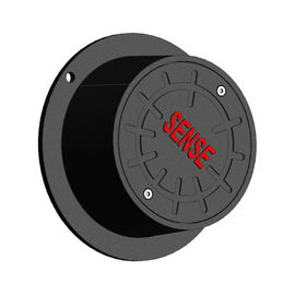 OEM Circular Manhole Cover / Permukaan Jalan EN124 Valve Box Cover CHSTEP120 Sertifikasi